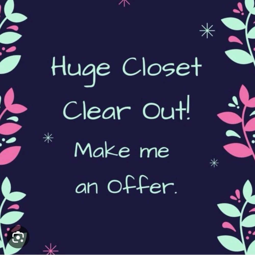 Huge Closet Clear Out